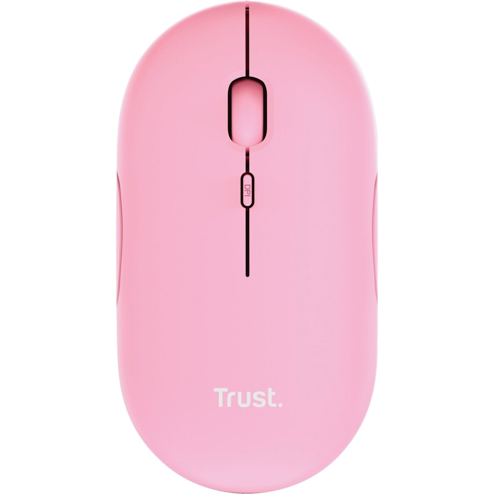 Миша Trust Puck Rechargeable Ultra-Thin BT WL Silent Pink (24125_TRUST)