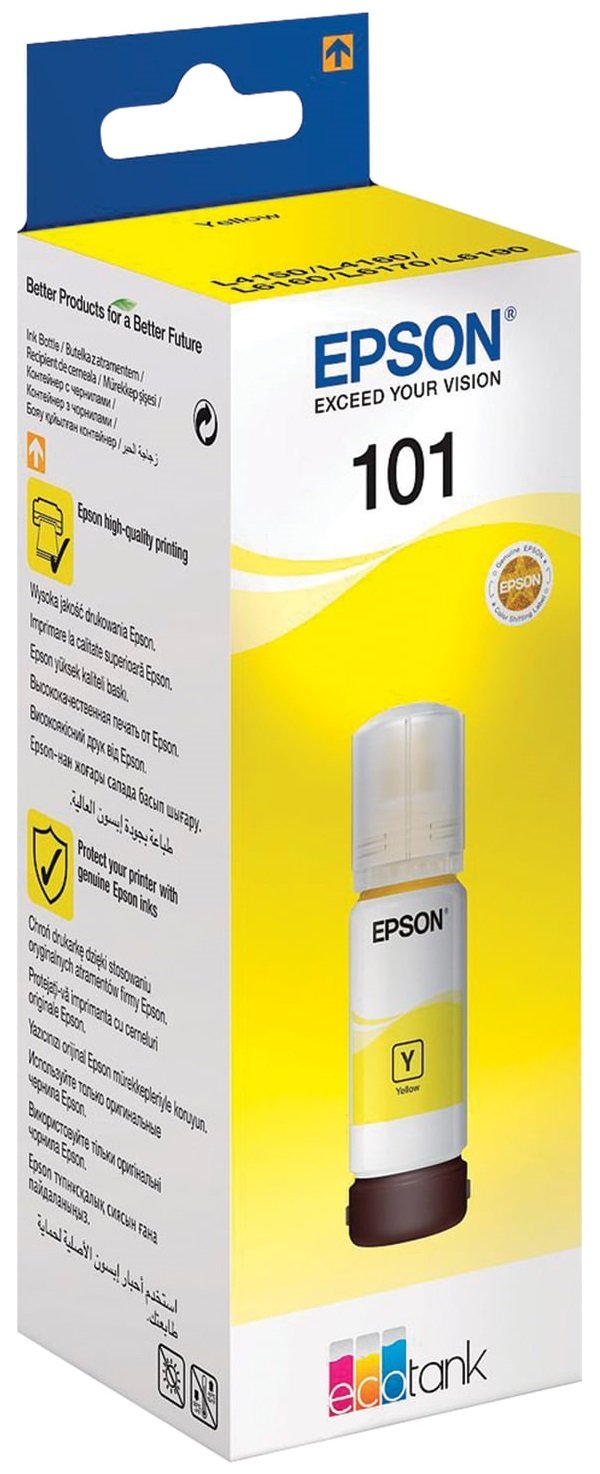 Контейнер EPSON 101 L4150/L4160 Yellow (C13T03V44A)