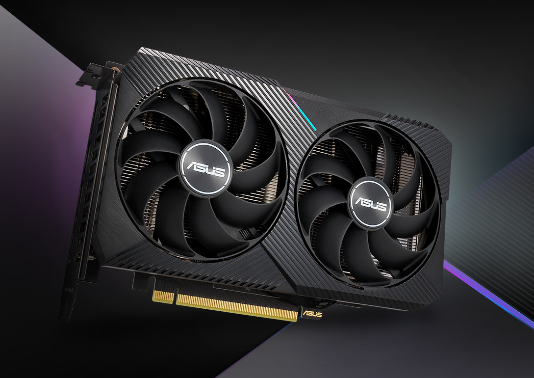 Відеокарта ASUS GeForce RTX 3060 12GB GDDR6 DUAL V2 DUAL-RTX3060-12G-V2 (90YV0GB3-M0NA10)