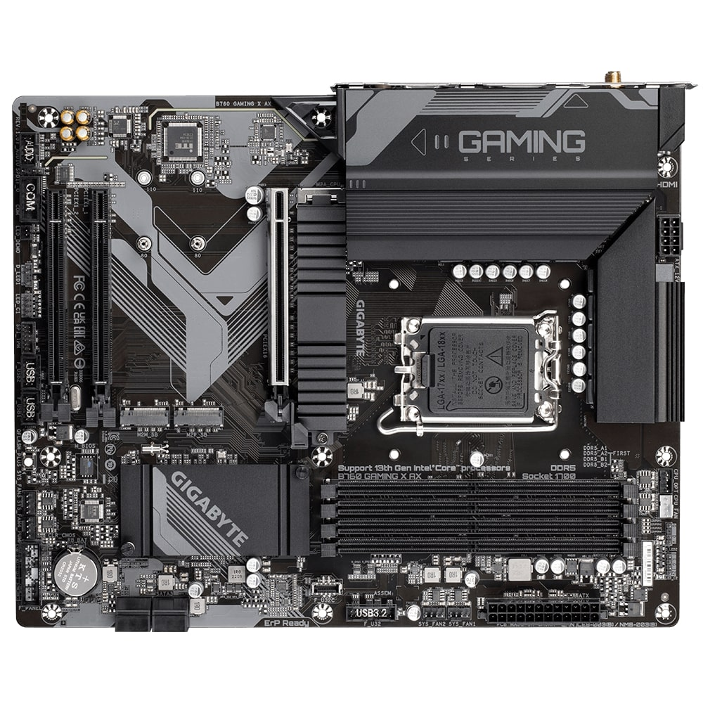 Материнська плата GIGABYTE B760 GAMING X AX DDR4 s1700