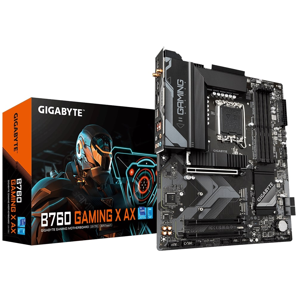 Материнська плата GIGABYTE B760 GAMING X AX DDR4 s1700