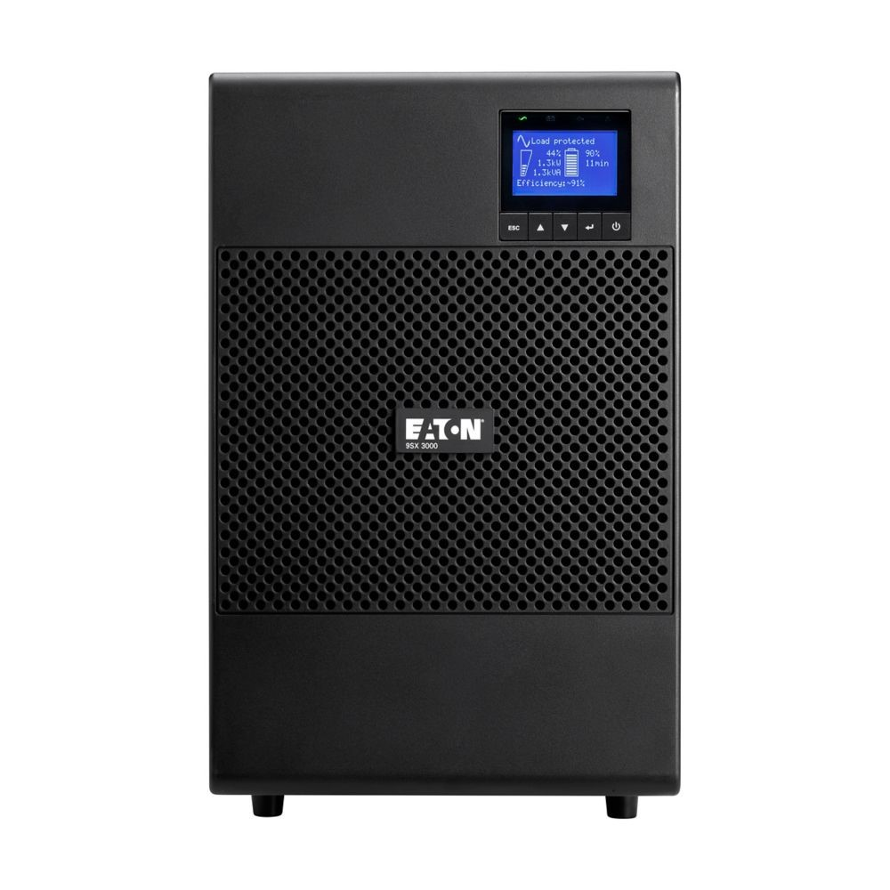 ДБЖ Eaton 9SX, 3000VA/2700W, LCD, USB, RS232, 8xC13, 1xC19 (9SX3000I)