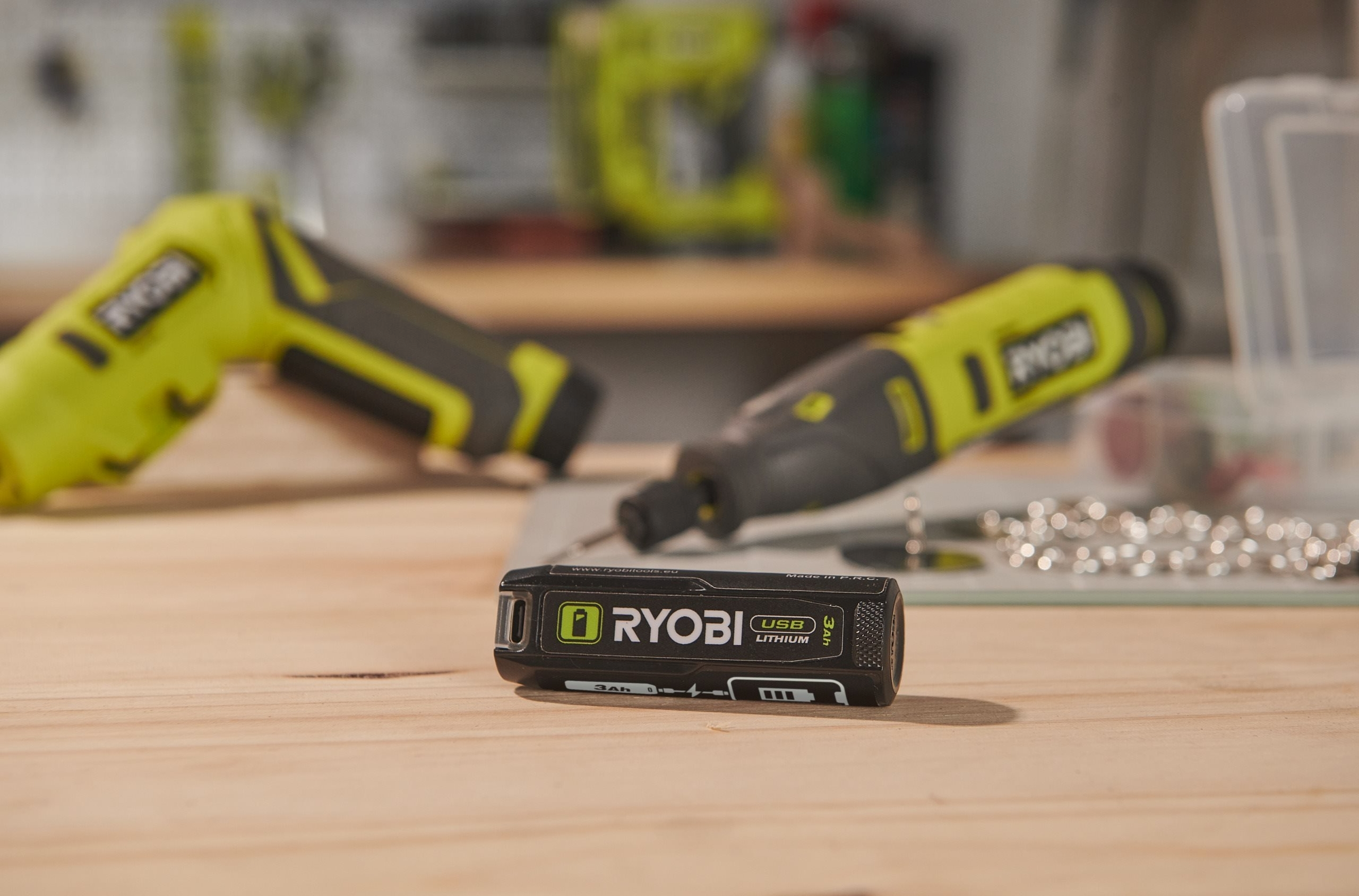 Акумулятор Ryobi RB4L30, USB Lithium, 4В, 3А•год (5133006224)