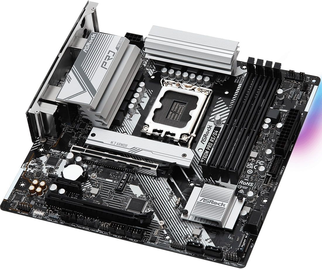 Материнська плата ASRock B760M PRO RS/D4 (B760M_PRO_RS/D4)