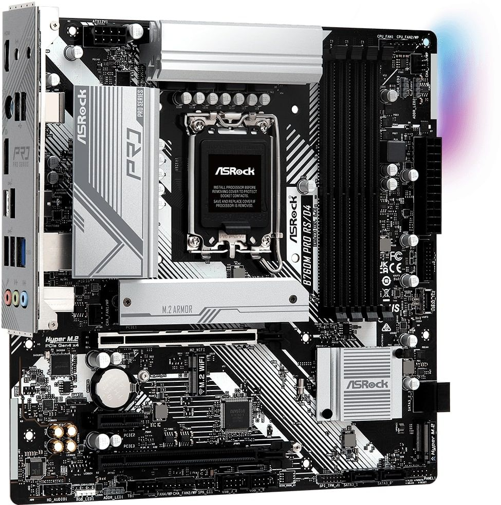 Материнська плата ASRock B760M PRO RS/D4 (B760M_PRO_RS/D4)