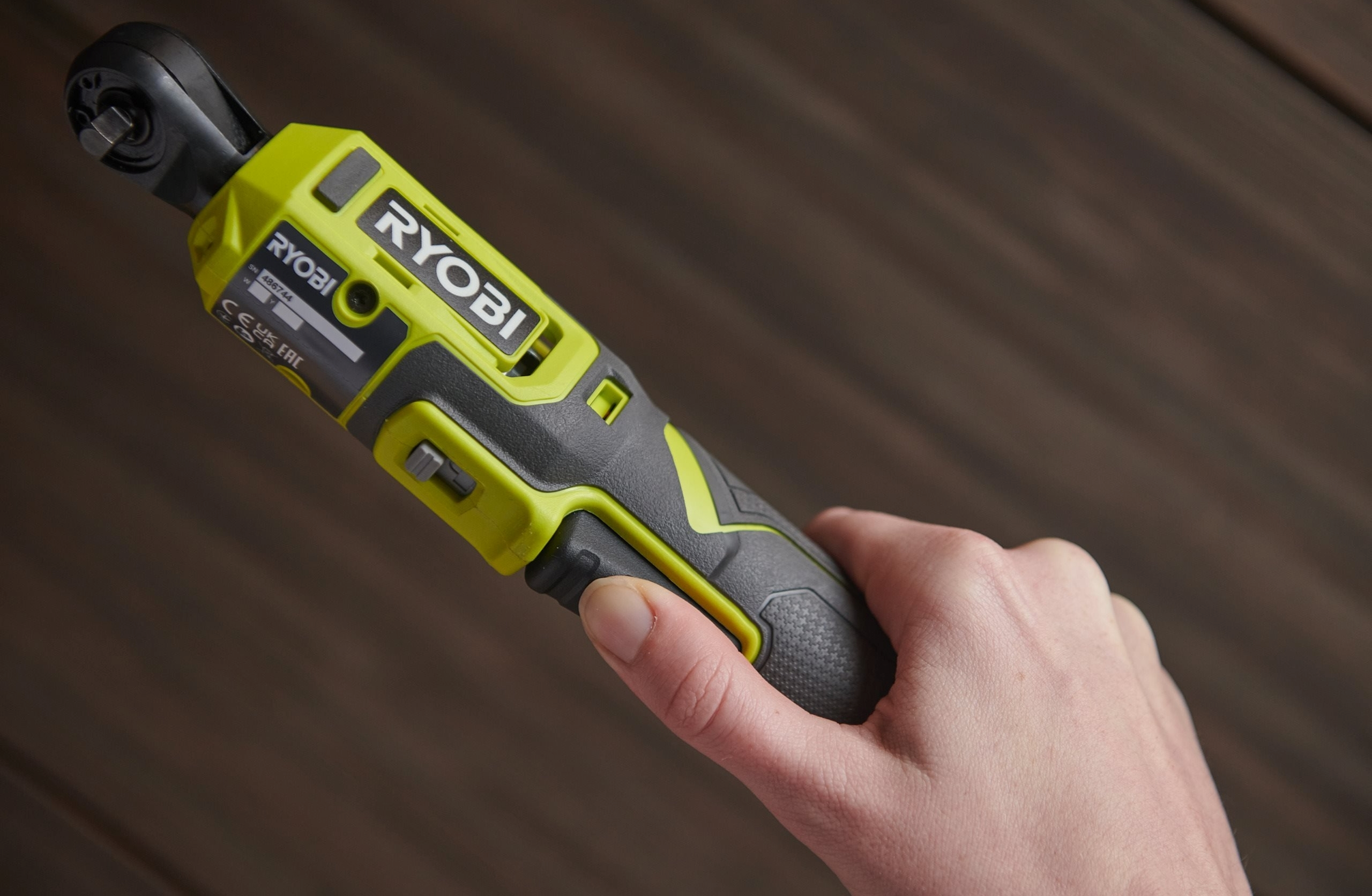 Трещотка аккумуляторная Ryobi RR14W4-0, USB Lithium 4В (без АКБ и ЗУ), (5133006311)