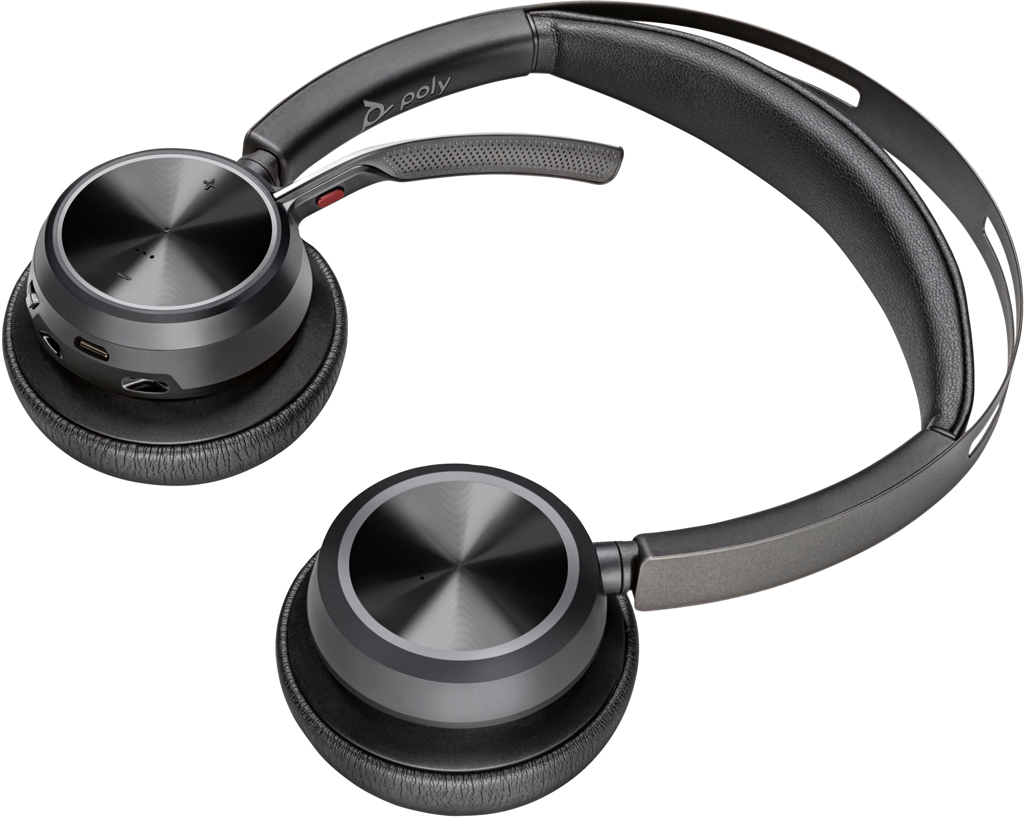 Гарнітура стерео комп'ютерна On-ear Poly Voyager Focus 2, USB-A, Bluetooth (76U46AA)