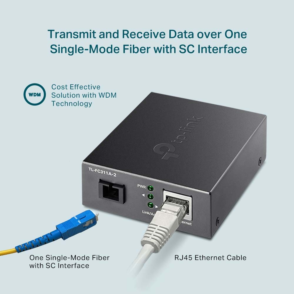 Медіаконвертер TP-LINK FC311A-2