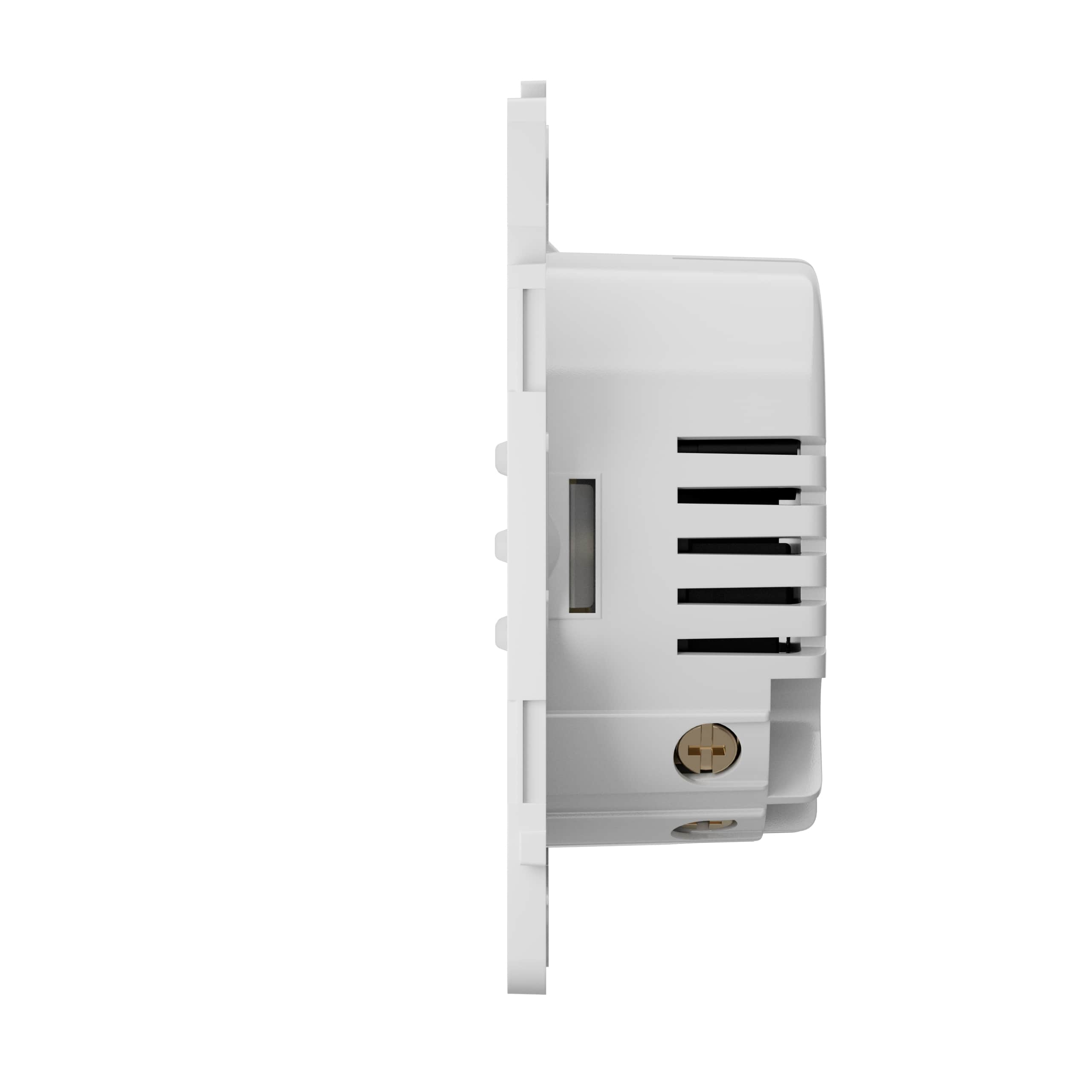 Реле двоклавішне вимикач Ajax LightCore Vertical 2-gang 2-way для LightSwitch бездротовий (000046130)