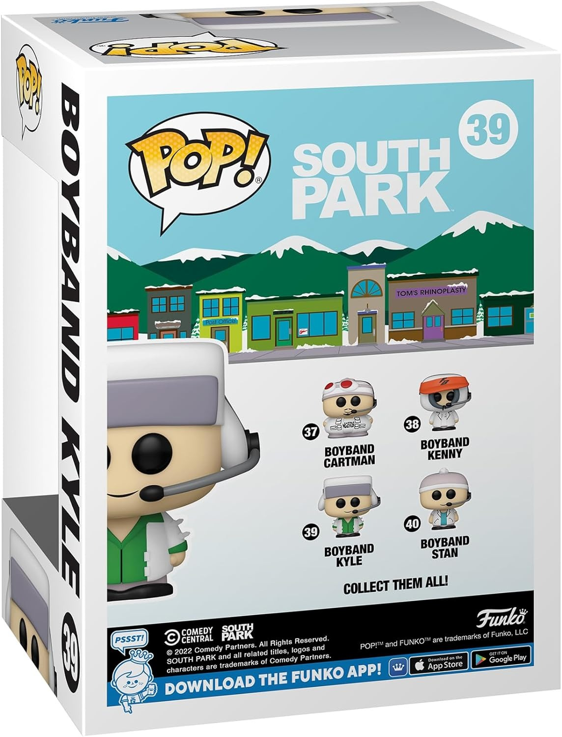 Колекційна фігурка Funko POP! South Park: Boyband Kyle (5908305242888)