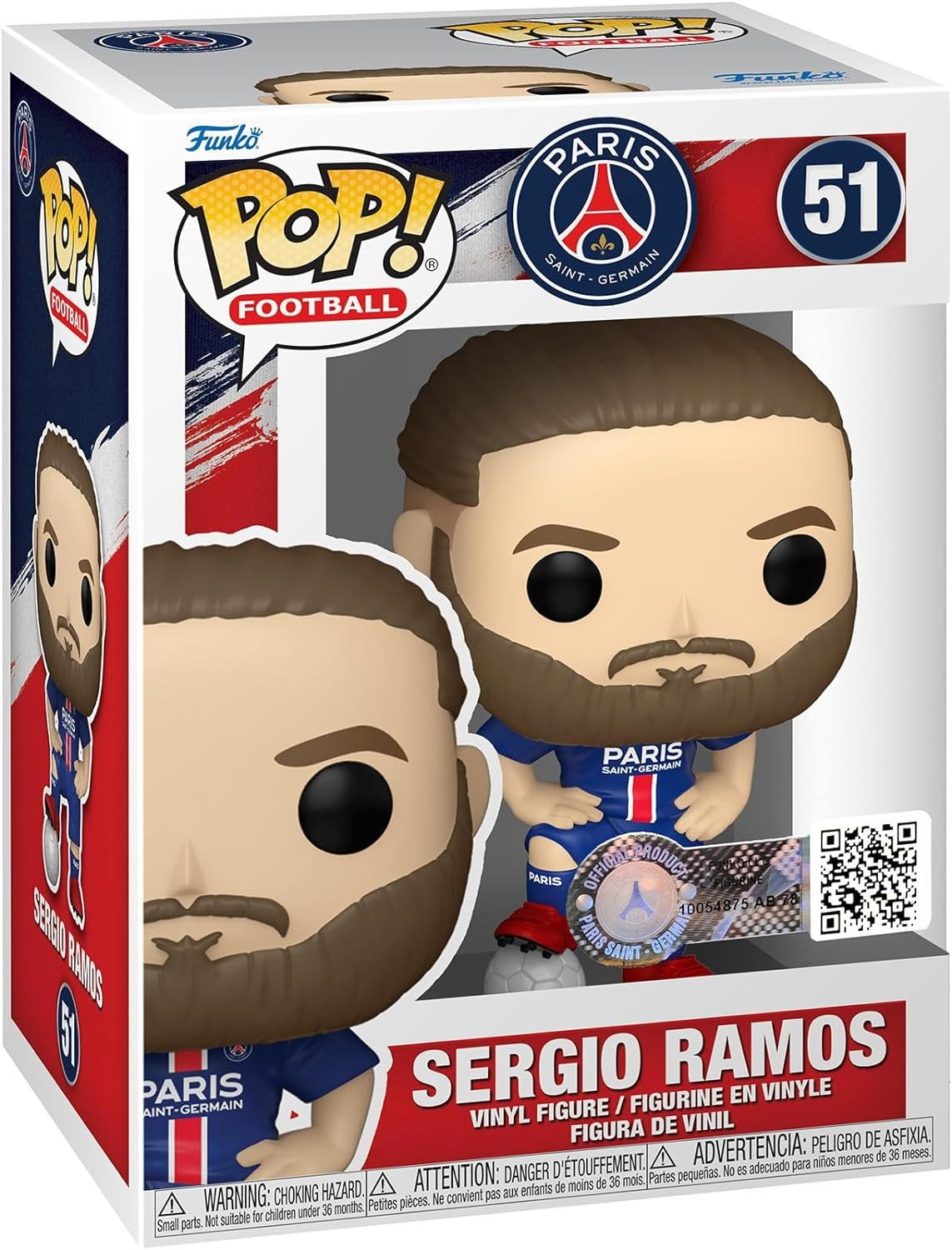 Колекційна фігурка Funko POP! PSG - Sergio Ramos (5908305240129)