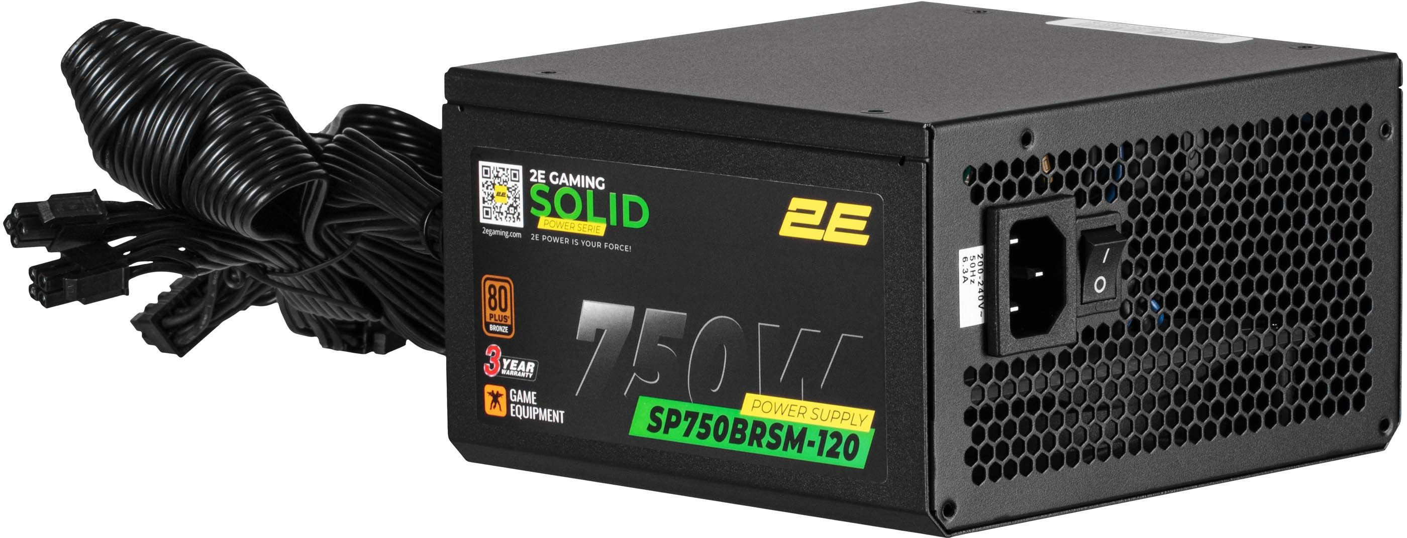 Блок живлення 2E GAMING Solid Power (750W) (2E-SP750BRSM-120)