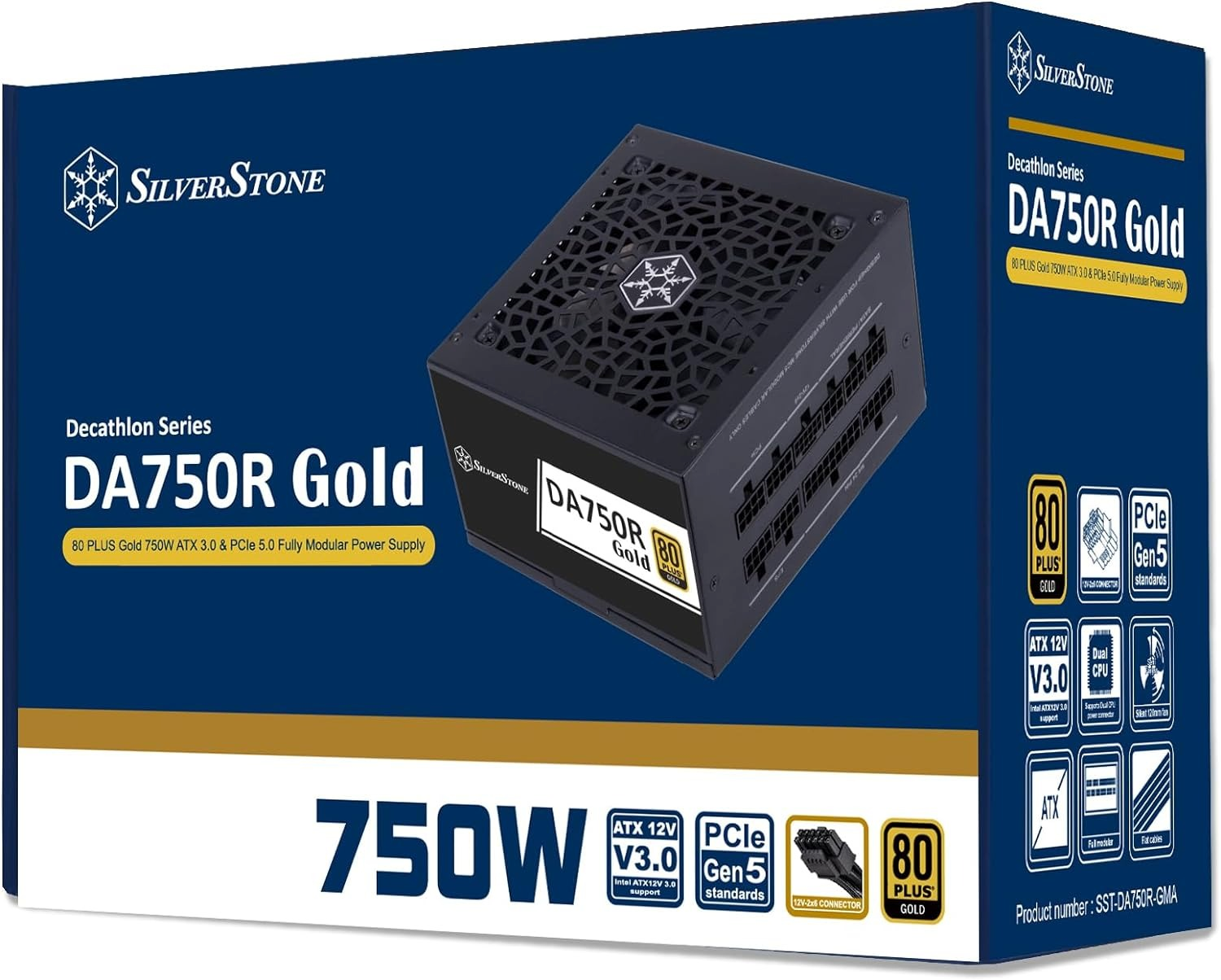 Блок живлення SilverStone Decathlon (750W) (SST-DA750R-GMA)