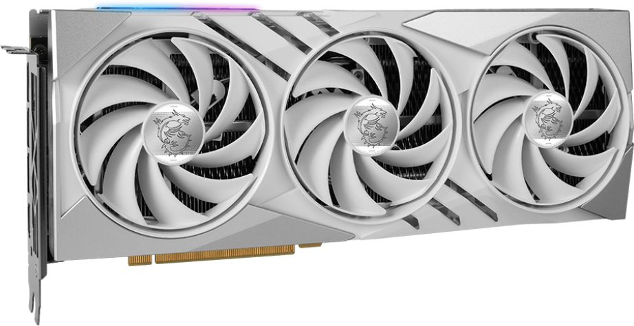 Відеокарта MSI GeForce RTX 4060 Ti 16GB GDDR6 GAMING X SLIM WHITE (912-V517-223)