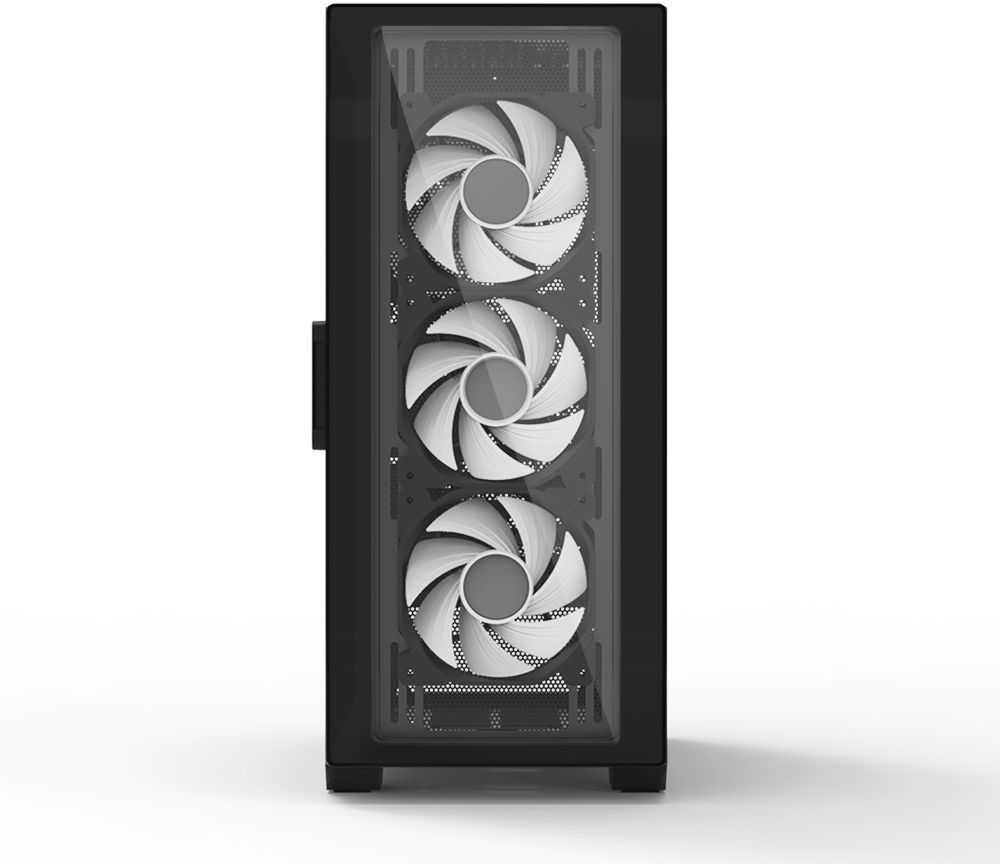 Корпус ZALMAN I3 Neo TG, без БП, 1xUSB3.0, 2xUSB2.0, 4x120mm RGB fans, TG Side/Front Panel, ATX, черный