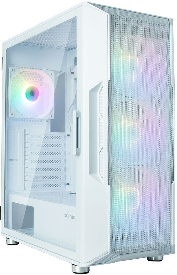 Корпус ZALMAN I3 Neo, без БЖ, 1xUSB3.0, 2xUSB2.0, 4x120mm RGB fans, TG Side Panel, ATX, білий