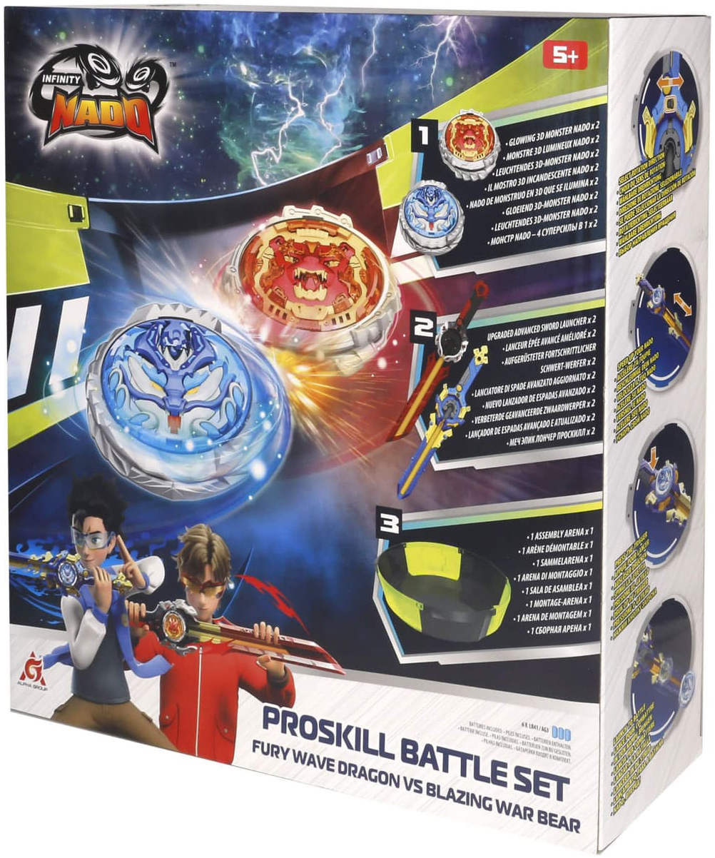 Набор Infinity Nado VI Proskill Battle Set Безумный Дракон и Горящий Боевой Медведь (EU654281)