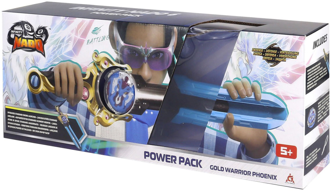 Дзиґа Infinity Nado VI Power Pack Золотий Воїн Фенікс (Gold Warrior Phoenix) (EU654115)