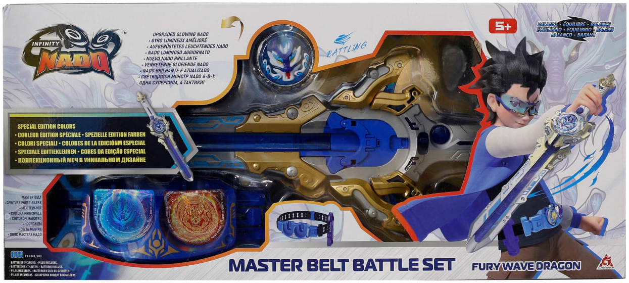 Набір Infinity Nado VI Master Belt Battle Set Шалений Дракон (Fury Wave Dragon) (EU654162)