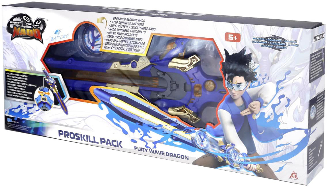 Дзиґа Infinity Nado VI Proskill Pack Шалений Дракон (Fury Wave Dragon) (EU654211)