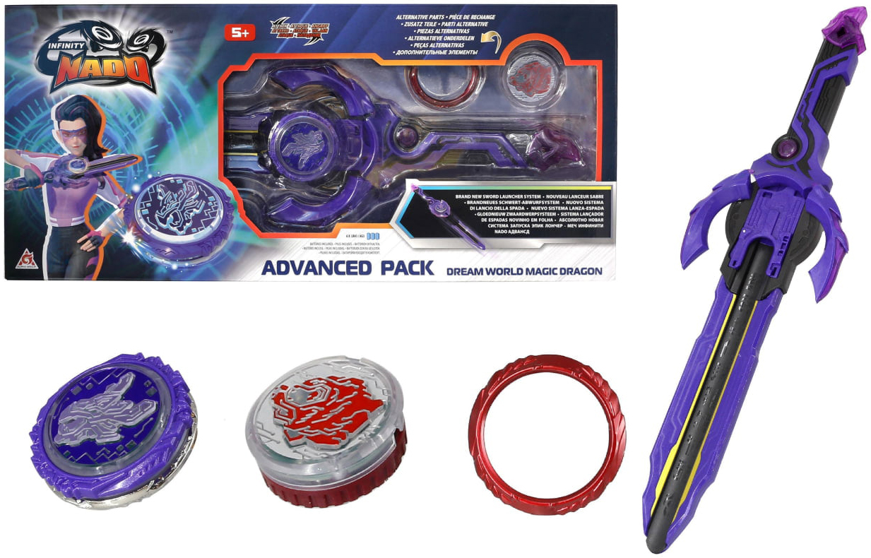 Дзиґа Infinity Nado VI Advanced Pack Чарівний Дракон світу мрій (Dream World Magic Dragon) (EU654137)