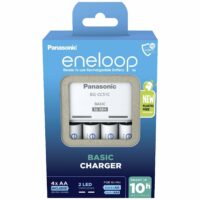 Зарядний пристрій Basic Charger + Акумулятор Eneloop NI-MH AA 2000 мАг, 4 шт. (K-KJ51MCD40E)