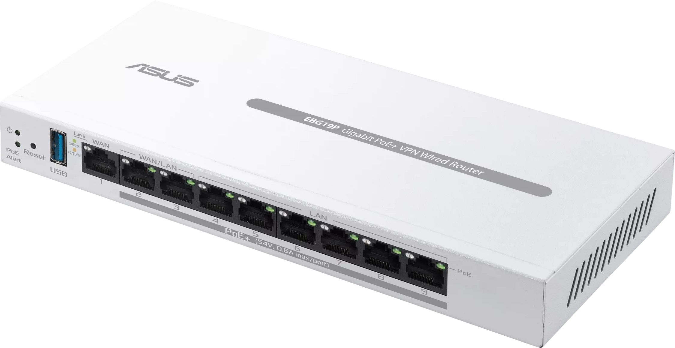 Маршрутизатор ASUS ExpertWiFi EBG19P 8xGE LAN (8xPoE) (90IG08C0-MO3B00)