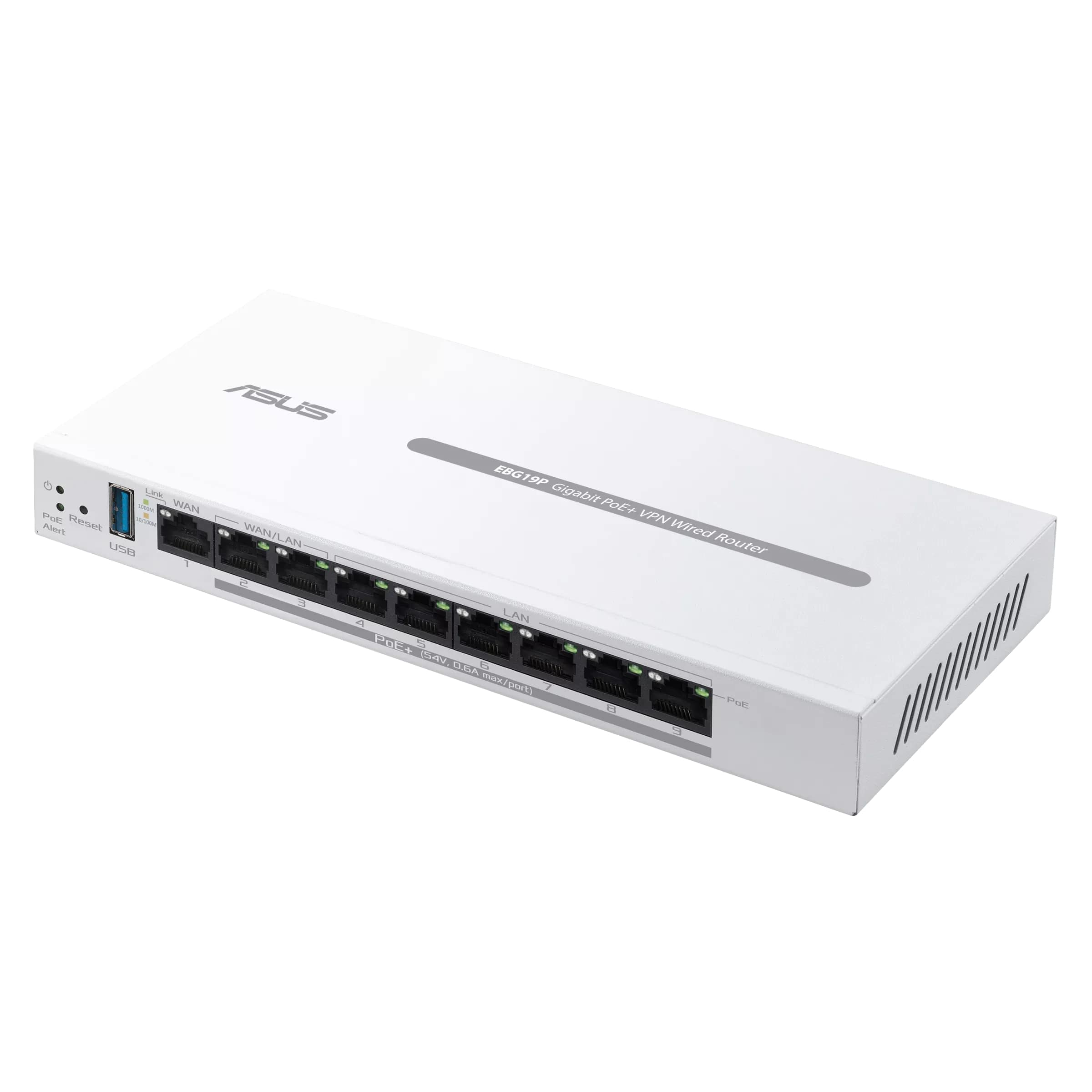 Маршрутизатор ASUS ExpertWiFi EBG19P 8xGE LAN (8xPoE) (90IG08C0-MO3B00)