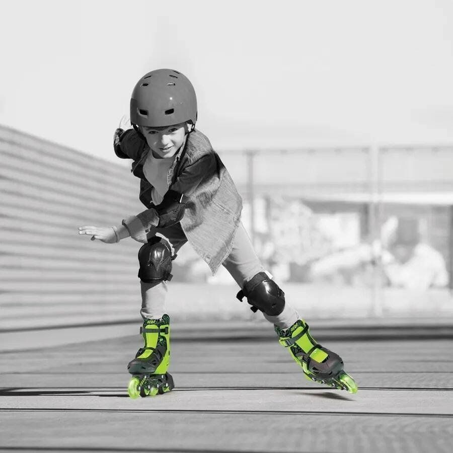 Роликовые коньки Neon Inline Skates Зеленый (Размер 34-37)