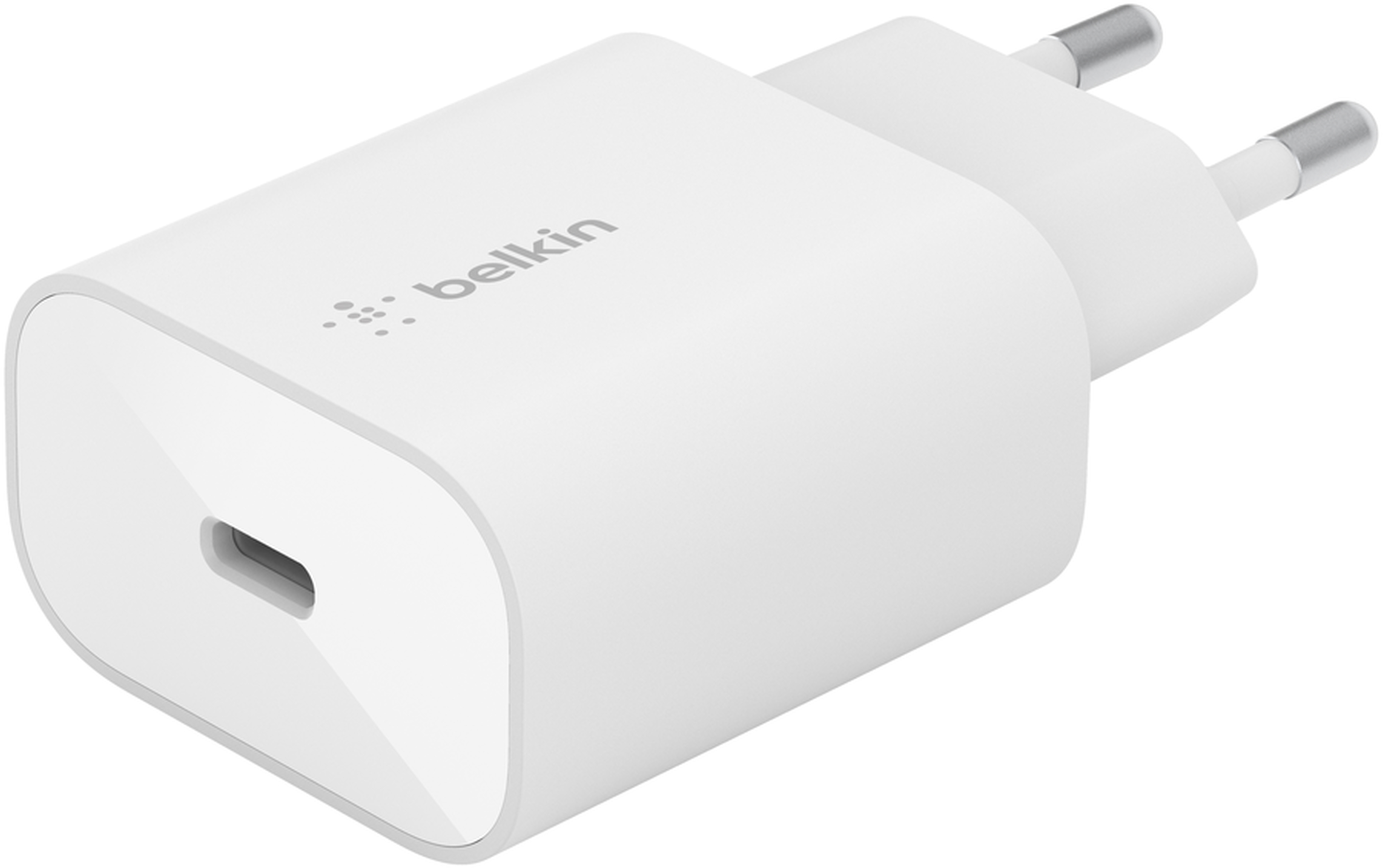 Мережевий ЗП Belkin Home Charger USB-C PD 25W, White (WCA004VFWH)