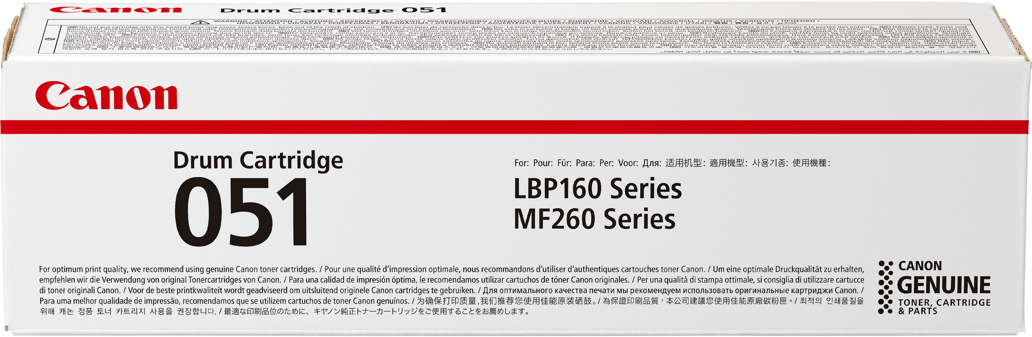 Драм-картридж лазерний Canon 051 LBP162dw/MF269dw/267dw/264dw, 23000 стор, Black (2170C001)