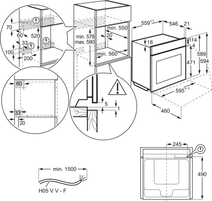 Духова шафа Electrolux EOB9S31WX