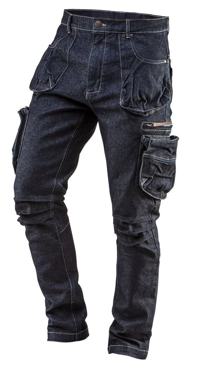 Брюки рабочие Neo Tools DENIM, 5 карманов, р. XS (81-229-XS)