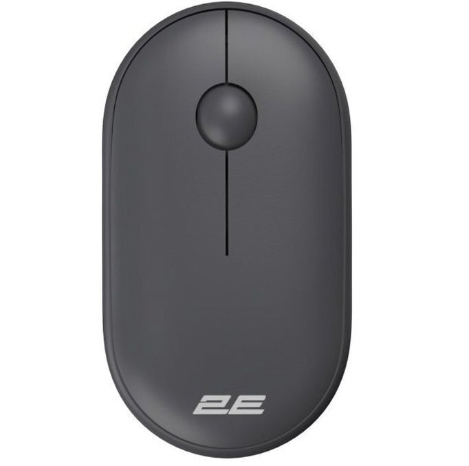 Мышь 2E MF300 Silent WL BT Graphite black (2E-MF300WBK)