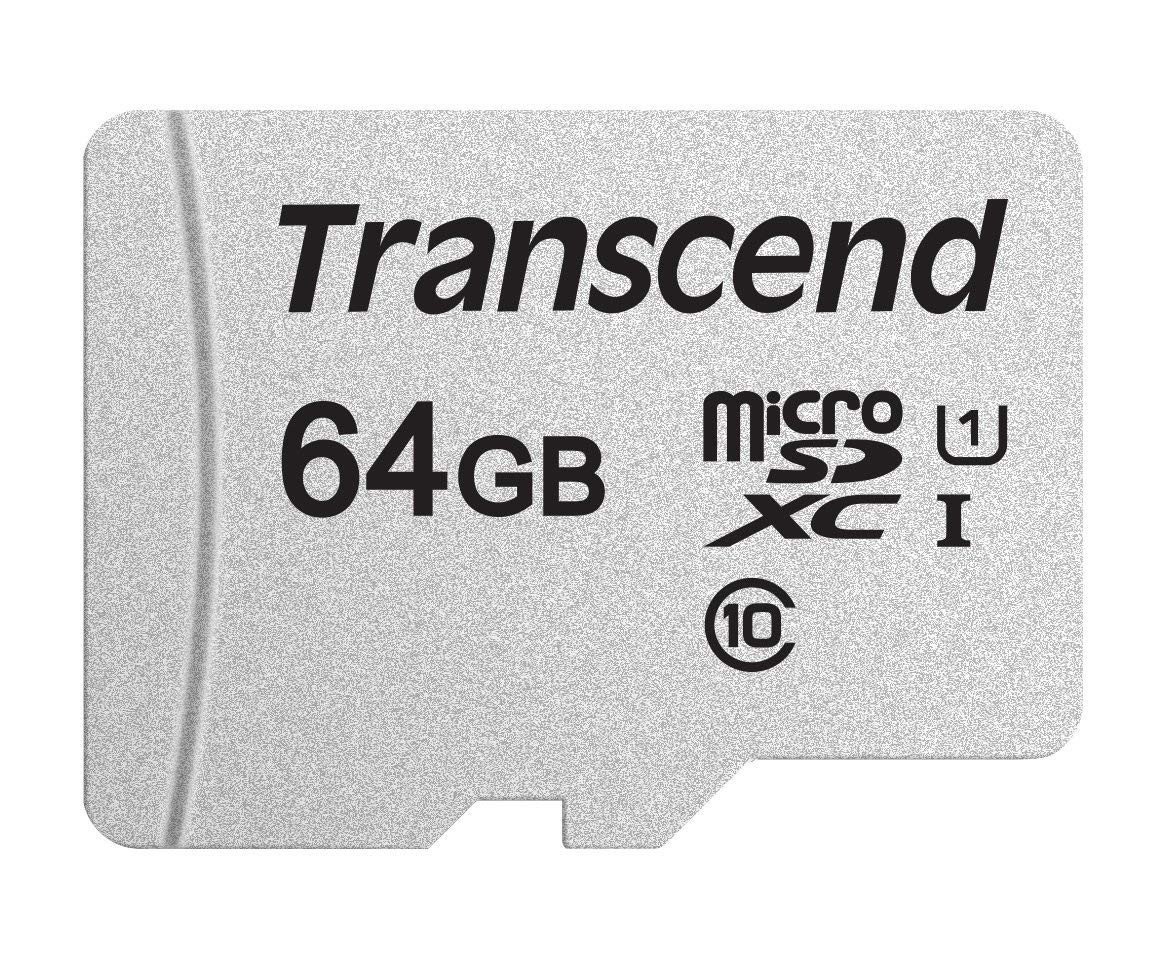 Карта пам`яті Transcend microSXHC 64GB C10 UHS-I R95/W4+B142:B1695MB/s (TS64GUSD300S)