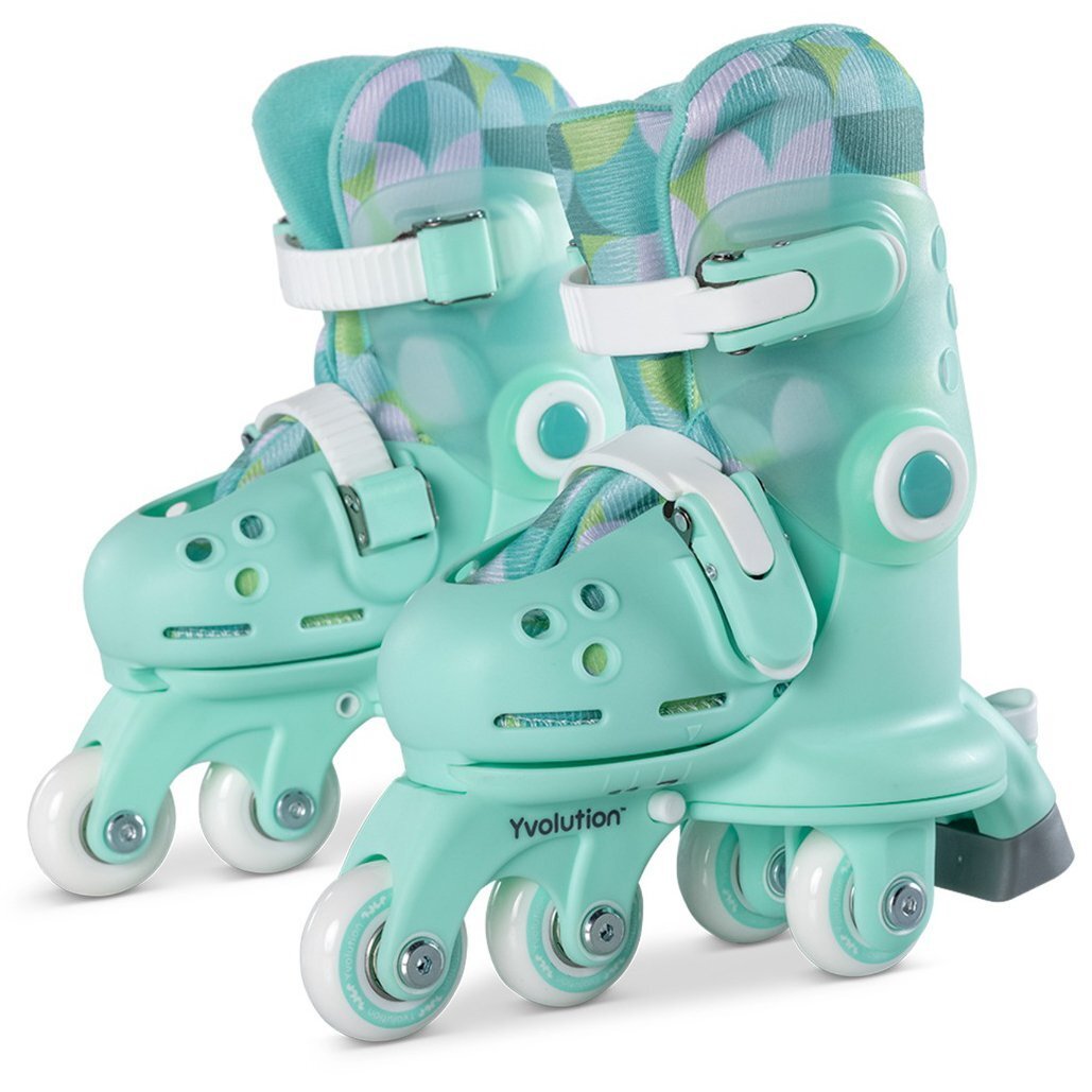 Роликовые коньки Yvolution Switch Skates Салатовые