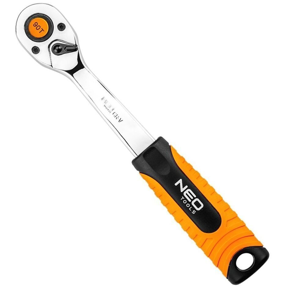 Ключ тріскоточний Neo Tools 1/4", 90 зубців (08-530)