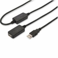 Подовжувач DIGITUS USB 2.0 Active Cable, A/M-A/F, 15 m (DA-73101)