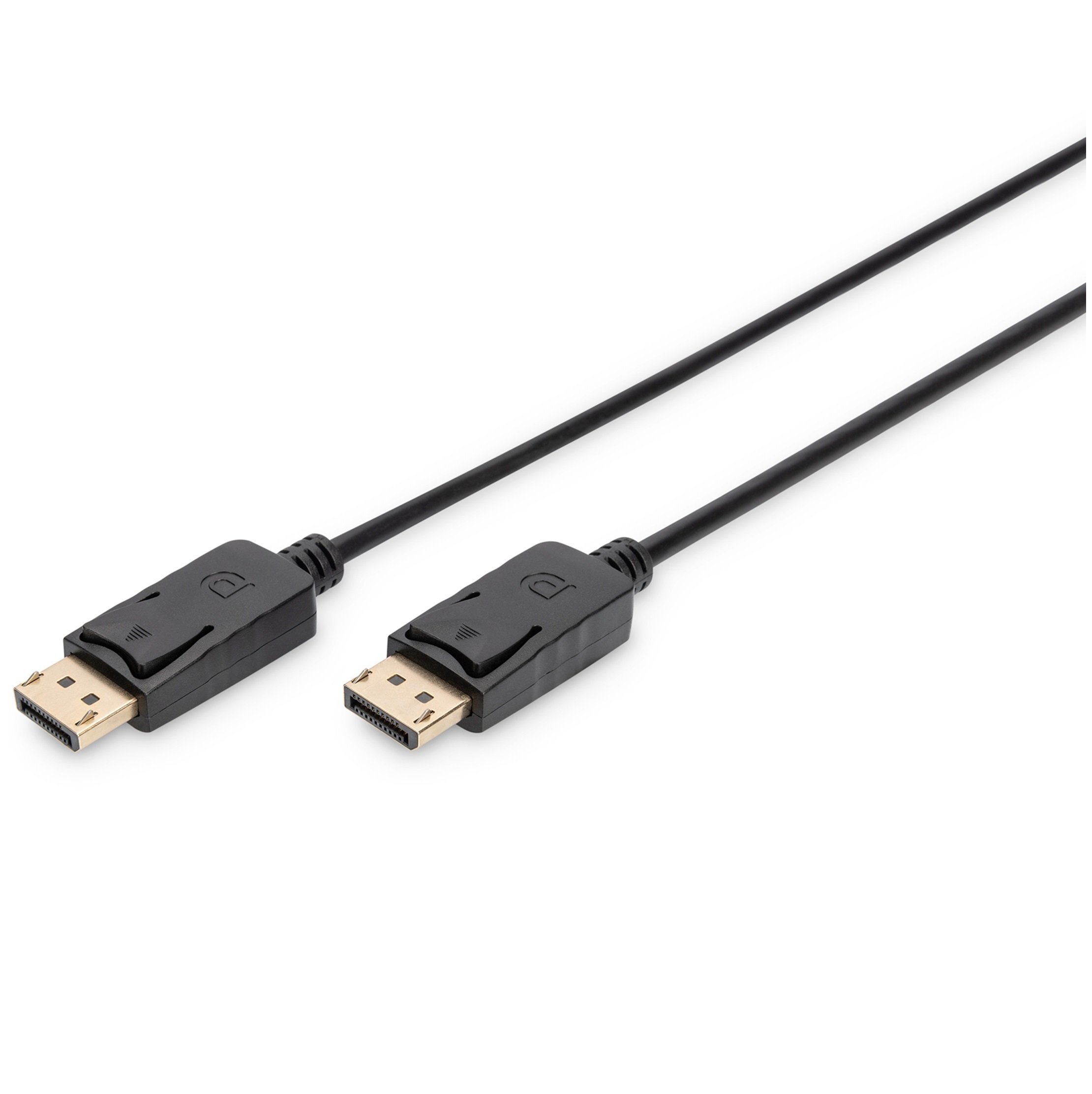 Кабель DisplayPort Digitus AM/AM 2m, Black (AK-340103-020-S)