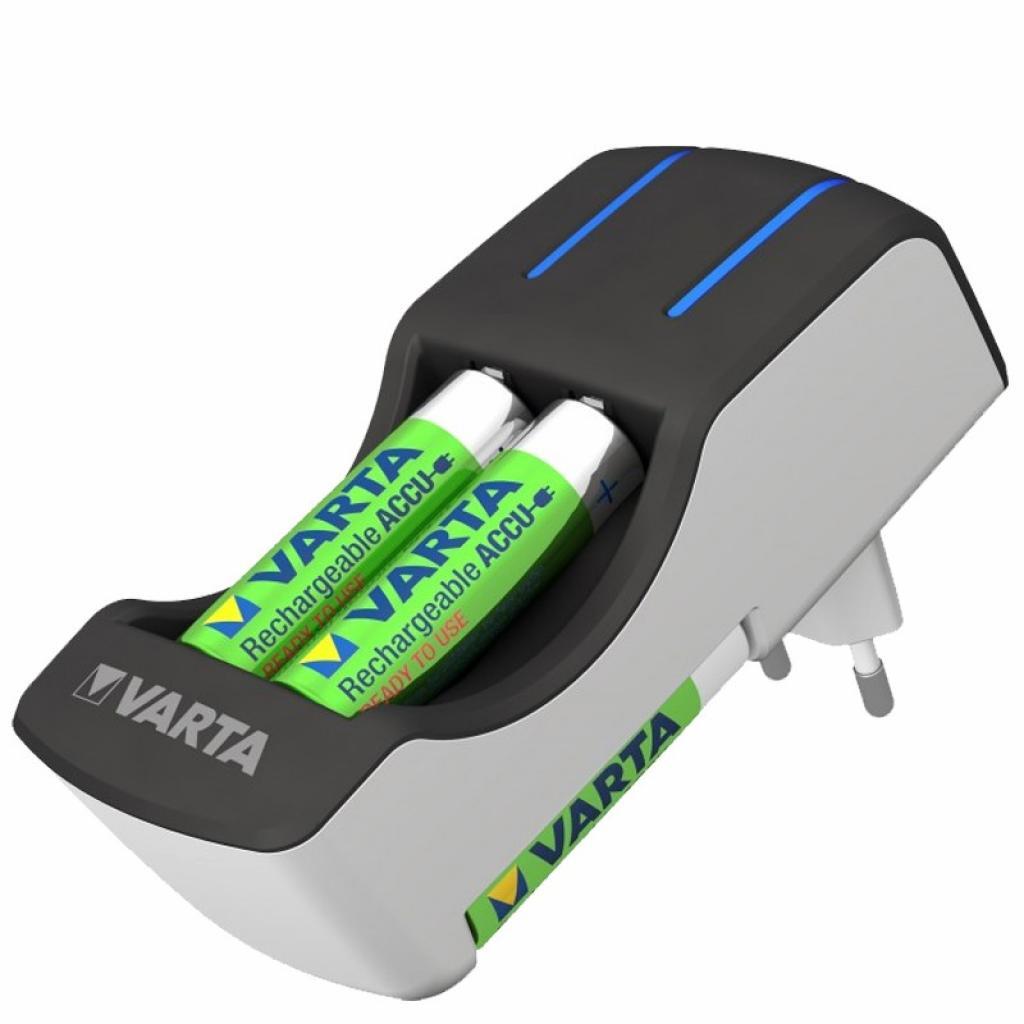 Зарядний пристрій VARTA Pocket Charger + Акумулятор NI-MH AA 2100 мАг, 4 шт.