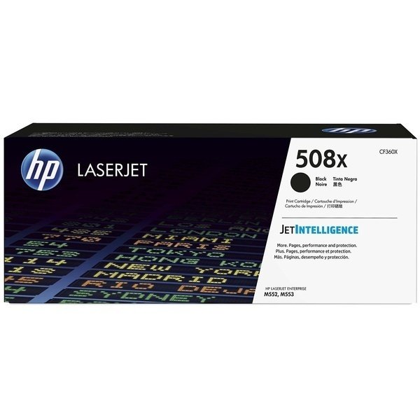 Картридж лазерный HP 508X CLJ M552dn/M553dn/n/x Black (CF360X)