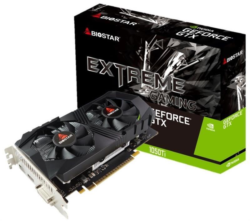 Відеокарта Biostar GeForce GTX 1050 Ti 4GB GDDR5 VN1055TF41 (GTX1050TI-4GB)