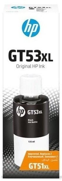 Чернила HP GT53XL Ink Tank 115/315/319/410/415/419, Smart Tank 500/515/530/615 Black, 6000 стр. (1VV21AE)