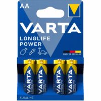 Батарейка VARTA LONGLIFE Power alkaline AA BLI 4 (04906121414)