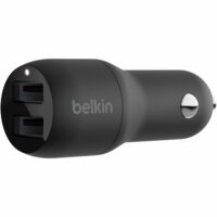 Автомобілний ЗП Belkin Car Charger 24W Dual USB-A Black