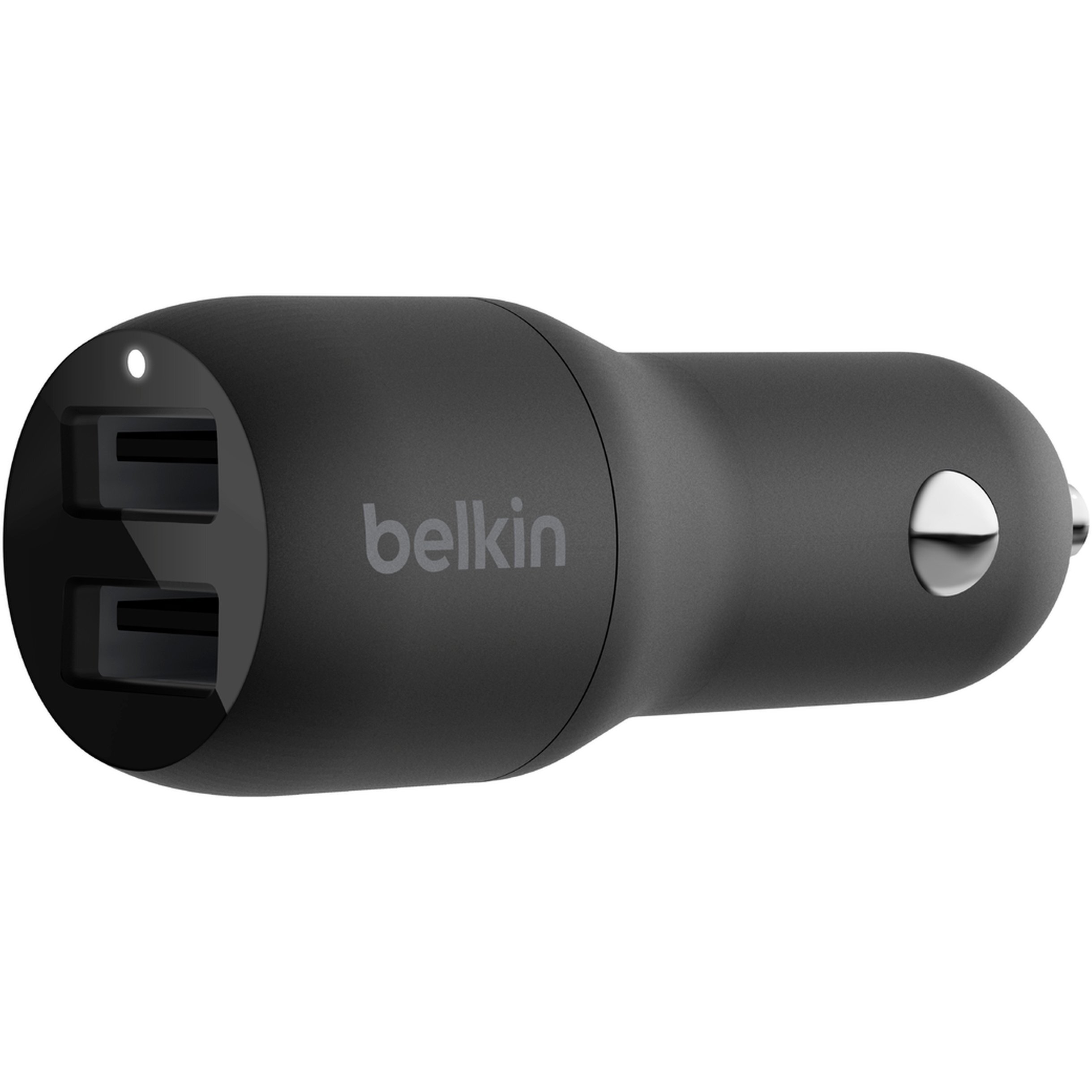 Автомобілний ЗП Belkin Car Charger 24W Dual USB-A Black