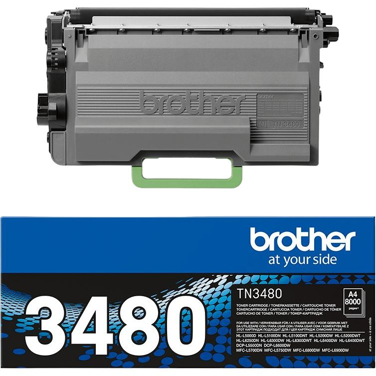 Картридж лазерный Brother HL-L5000/5100/6250, DCP-L5500, MFC-L5700, 8000стр. (TN3480)