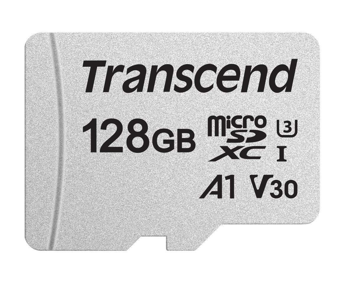 Карта памяти Transcend microSDXC 128GB C10 UHS-I R95/W45MB/s (TS128GUSD300S)