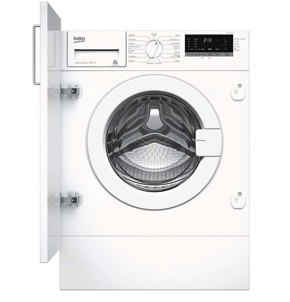 Вбудована пральна машина Beko WITC7612B0W