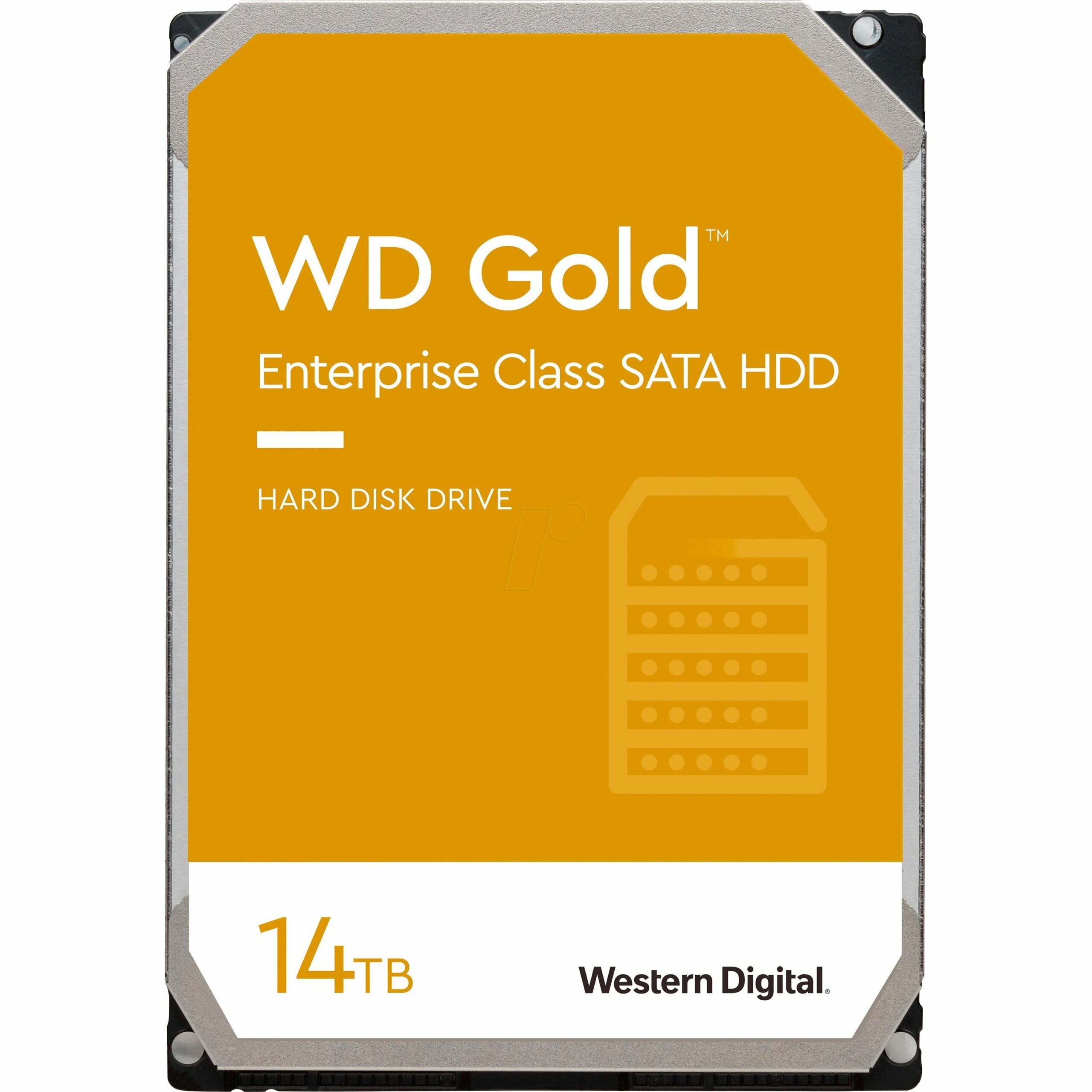 Жесткий диск WD 14TB 3.5" 7200 512MB SATA Gold